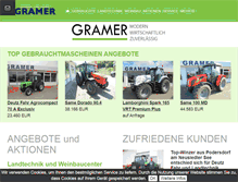 Tablet Screenshot of gramer.at